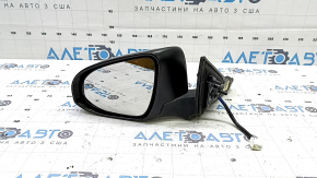 Left side mirror assembly for Toyota Camry v55 15-17, 5 pins, heated, graphite