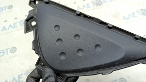 Left fog light plug for Toyota Prius 50 16-18, sand-textured