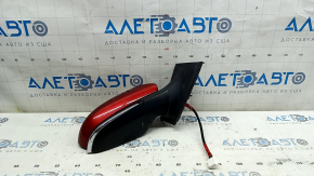 Right side mirror assembly for Toyota Prius 50 16-20, 5 pins, red, scratches