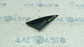 Rear left roof trim for Toyota Prius 50 16-22, gloss black, broken mount