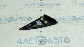 Rear right roof trim for Toyota Prius 50 16-22, gloss black, broken mount
