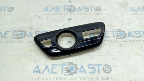 Toyota Prius 50 Prime 16-18 black gearshift pad with scratches