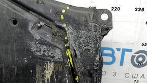 Toyota Prius 50 16-18 engine protection, 2 parts, torn fasteners, worn