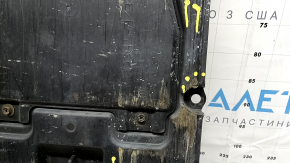 Toyota Prius 50 16-18 engine protection, 2 parts, torn fasteners, worn
