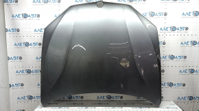 Bare hood BMW X5 F15 14-18 aluminum, graphite A52M, dent, bump