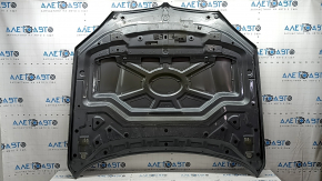 Bare hood BMW X5 F15 14-18 aluminum, graphite A52M, dent, bump