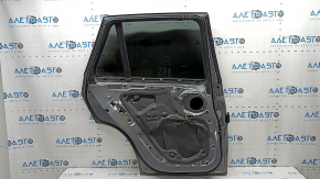 Complete rear left door for BMW X5 F15 14-18, tinted, keyless, graphite A52M, without front seal, dent, scratch on glass