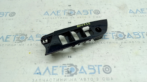 Front left window lift control trim for Toyota Prius 50 Prime 16-22, gloss black, broken fastener