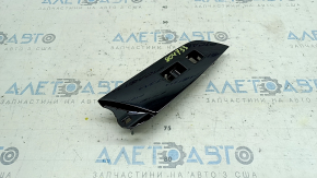 Front right window lift control trim for Toyota Prius 50 16-22, gloss black, scratches