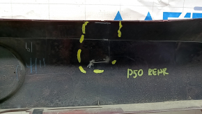 Toyota Prius 50 16-18 trunk door panel trim broken fasteners
