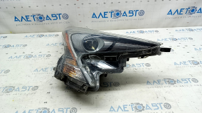 Toyota Prius 50 16-18 LED front right headlight, broken connector mount