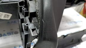 BMW X5 F15 14-18 black Dakota leather dashboard without airbag, scratches, under projection