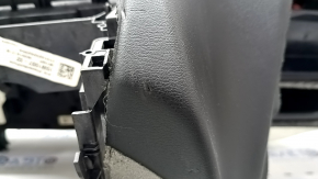 BMW X5 F15 14-18 black Dakota leather dashboard without airbag, scratches, under projection