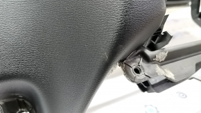 BMW X5 F15 14-18 black Dakota leather dashboard without airbag, scratches, under projection