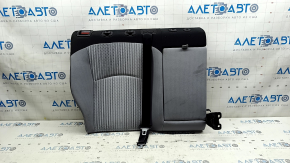 Right rear seat backrest for Toyota Prius 50 16-18, gray cloth, with armrest and belt, dry-cleanable