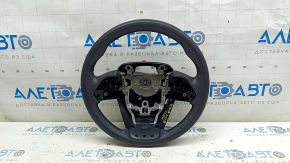 Naked steering wheel for Toyota Prius 50, 16-22 mm, black tires