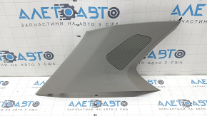 Rear left rear pillar trim for BMW X5 F15 14-18, gray GRAU for 2 rows, premium audio, scratches