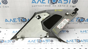 BMW X5 F15 14-18 rear right pillar trim, gray GRAU for 2 rows, premium audio, scratches, speaker mesh dent, needs cleaning