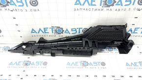 Trunk curtain mount right BMW X5 F15 14-18 black for 2 rows