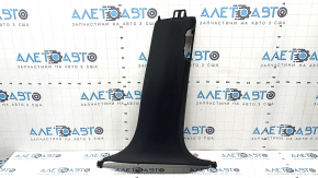 Center pillar trim lower right BMW X5 F15 14-18 black under air duct