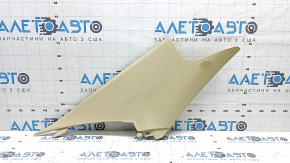 Left rear pillar trim for Toyota Camry v55 15-17 USA, beige, worn