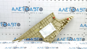 Right rear pillar trim for Toyota Camry v55 15-17 USA, beige, worn