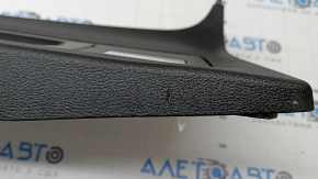 BMW X5 F15 14-18 black upper rear door trim with plugs and lighting, scratches