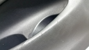 Door trim card rear left BMW X5 F15 14-18 leather black Dakota without curtain, Harman Kardon, insert and armrest black leather, molding under the tree, with backlight and handle, scratches, tears, no