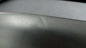 Door trim card rear right BMW X5 F15 14-18 leather black Dakota without curtain, Harman Kardon, insert and armrest black leather, molding under the tree, with backlight and handle, scratches, tears, a