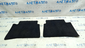 Set of floor mats for Toyota Prius 50 16-22, black, dry-cleanable