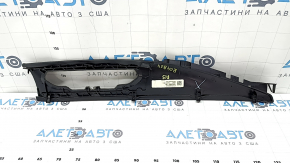 BMW X5 F15 14-18 black leather front panel trim, broken guide