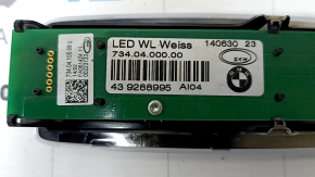 Ceiling light left BMW X5 F15 14-18 gray for panorama