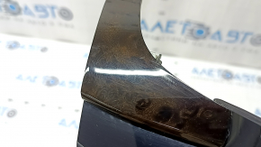 Left front panel trim for BMW X5 F15 14-18, wood grain GLÄNZEND, scratches