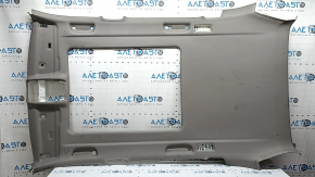 BMW X5 F15 14-18 headliner, gray GRAU, for panoramic view, dry-cleanable, bent mount, bent frame