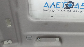 BMW X5 F15 14-18 headliner, gray GRAU, for panoramic view, dry-cleanable, bent mount, bent frame