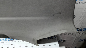BMW X5 F15 14-18 headliner, gray GRAU, for panoramic view, dry-cleanable, bent mount, bent frame