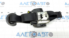 Driver's seat belt BMW X5 F15 14-18 black SCHWARZ, water contact, dry cleanable
