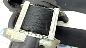 BMW X5 F15 14-18 passenger seat belt, black, SCHWARZ, water-resistant, dry-cleanable