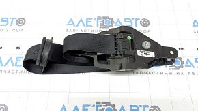 Seat belt 2 row left BMW X5 F15 14-18 black SCHWARZ for 2 rows