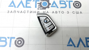 Smart BMW X5 F15 14-17 key, 4 buttons, pokes, worn