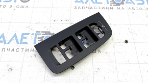 Front left window lift control trim Volvo XC60 18-23 black