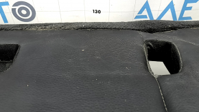 Rear seat cushion, 2nd row, BMW X5 F15 14-18, black Dakota leather, heated, one-piece seat, contact with water, dented, scratches, needs cleaning