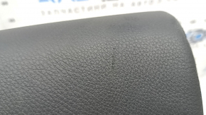 Rear seat back, 2nd row, right, BMW X5 F15 14-18, black Dakota leather, heated, scratches, dented