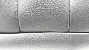 Rear seat back, 2nd row, right, BMW X5 F15 14-18, black Dakota leather, heated, scratches, dented