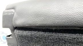 Rear seat backrest, 2nd row, central, BMW X5 F15 14-18, black Dakota leather, scratches