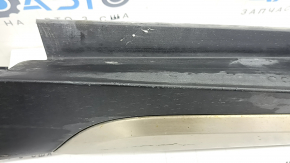 Left side sill for BMW X5 F15 14-18 Pure Experience, chrome finish, scratches