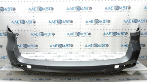 Bare rear bumper BMW X5 F15 14-18 Pure Experience and Excellence for parking sensors, graphite, scratches, dented