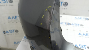 Bare rear bumper BMW X5 F15 14-18 Pure Experience and Excellence for parking sensors, graphite, scratches, dented