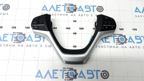 BMW X5 F15 14-18 steering wheel control buttons with a scratched cover