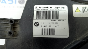 BMW X5 F15 14-18 xenon adaptive left front headlight assembly, with mountings, sand